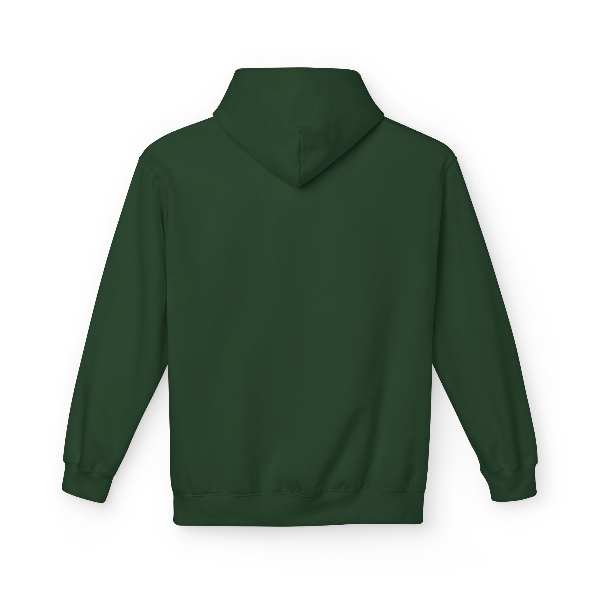 USA Minimalist Hoodie — Classic Patriotic Fleece Pullover