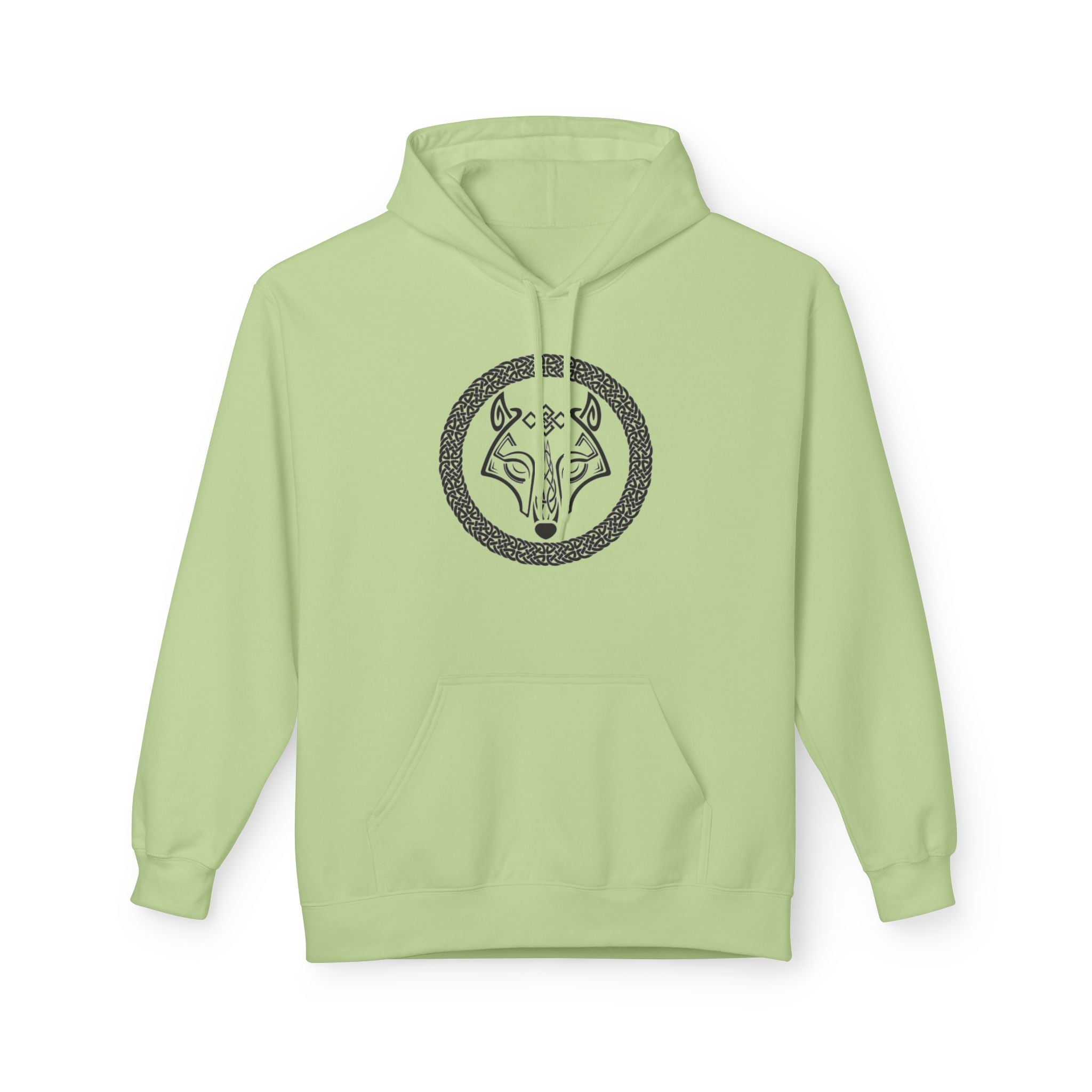 Wolf Rune Hoodie — Viking Wolf-The Wolf – A Symbol of Power, Destruction, and Loyalty