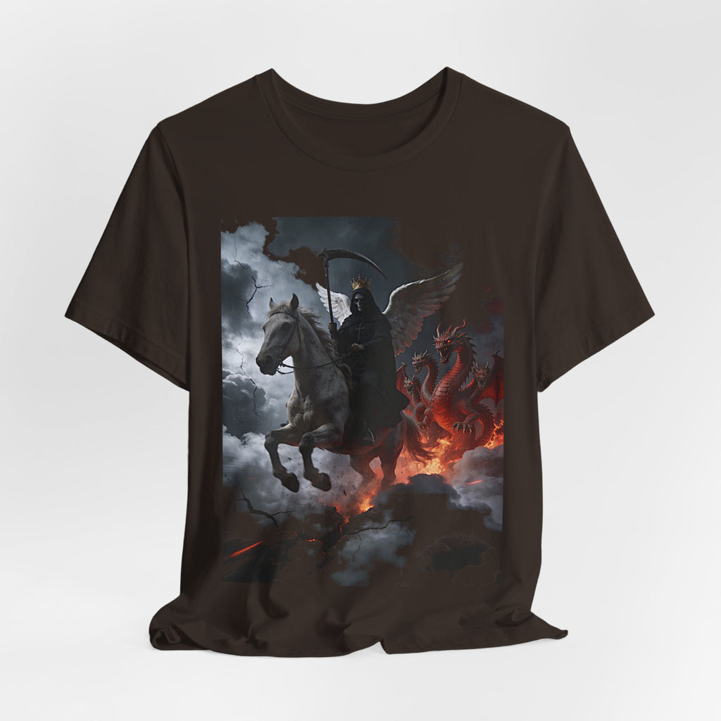 The Pale horse from Revelation 6:7-8-End of Times- Graphic T-Shirt