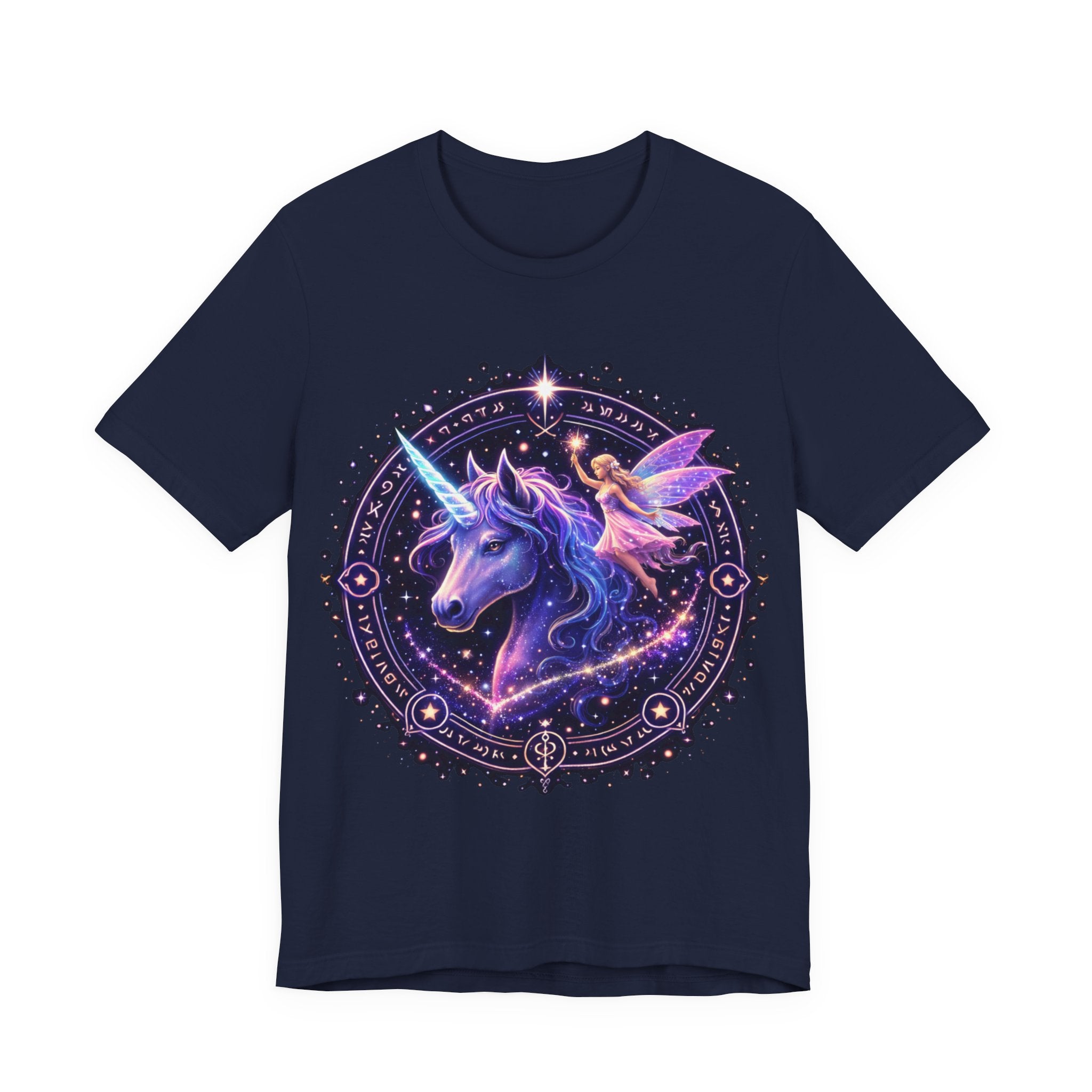 Unicorn & Fairy Galaxy Tee — Magical Fantasy Graphic T-Shirt