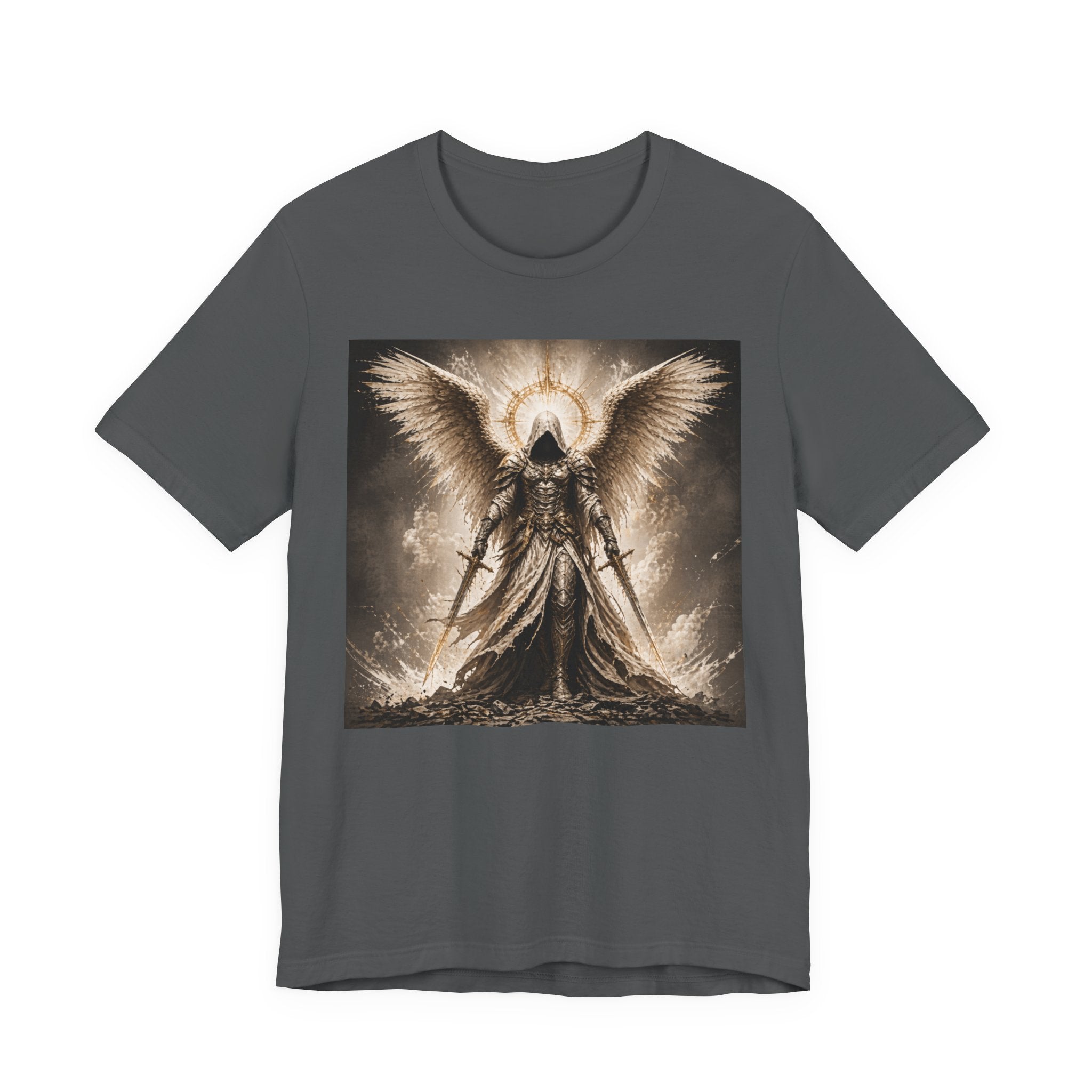 Angel Warrior T-Shirt — Gothic Archangel Graphic Tee