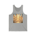 Heavenly Gates Sunset Tank Top — Spiritual Angelic Stairway Graphic