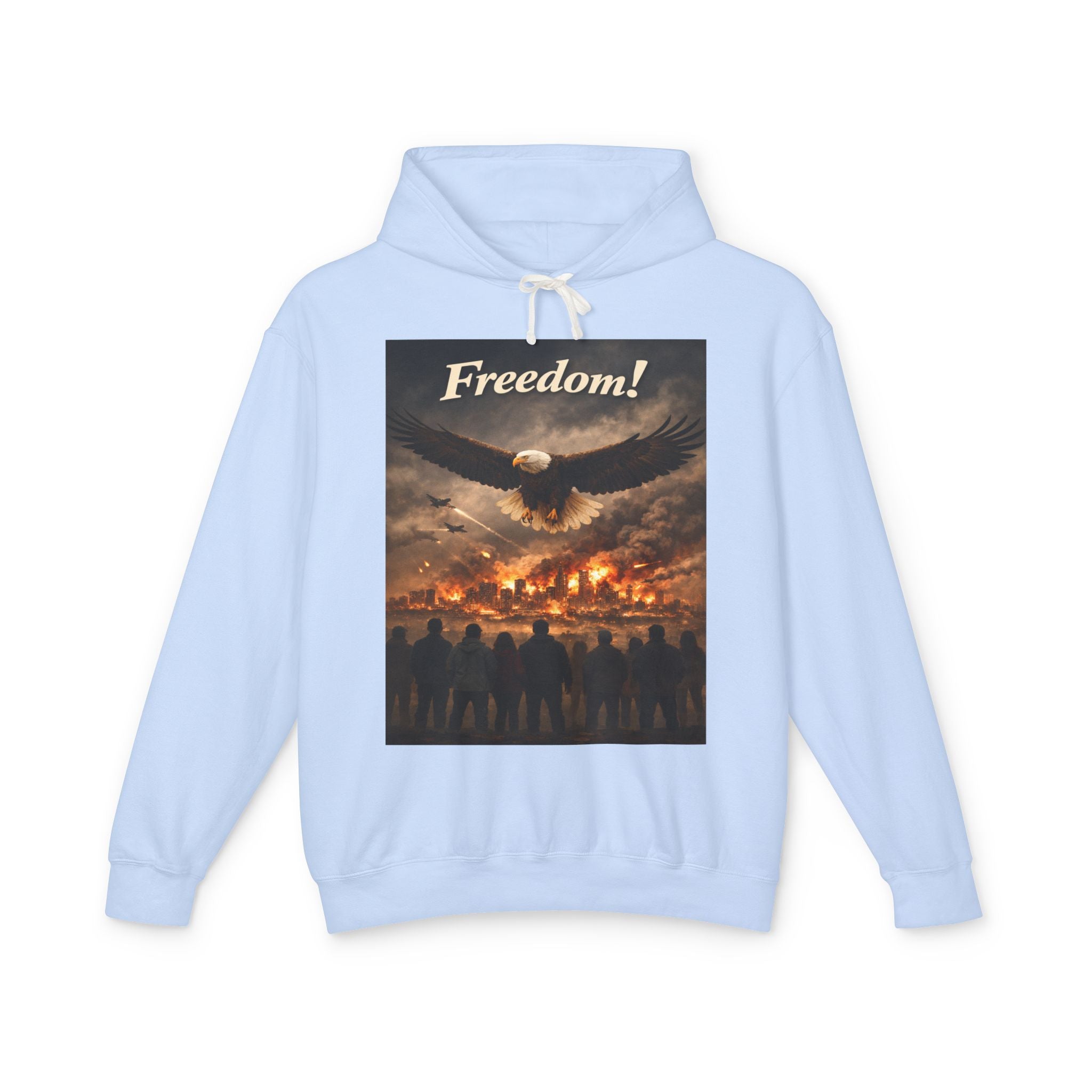 Freedom Eagle Hoodie — Patriotic Eagle Graphic Pullover