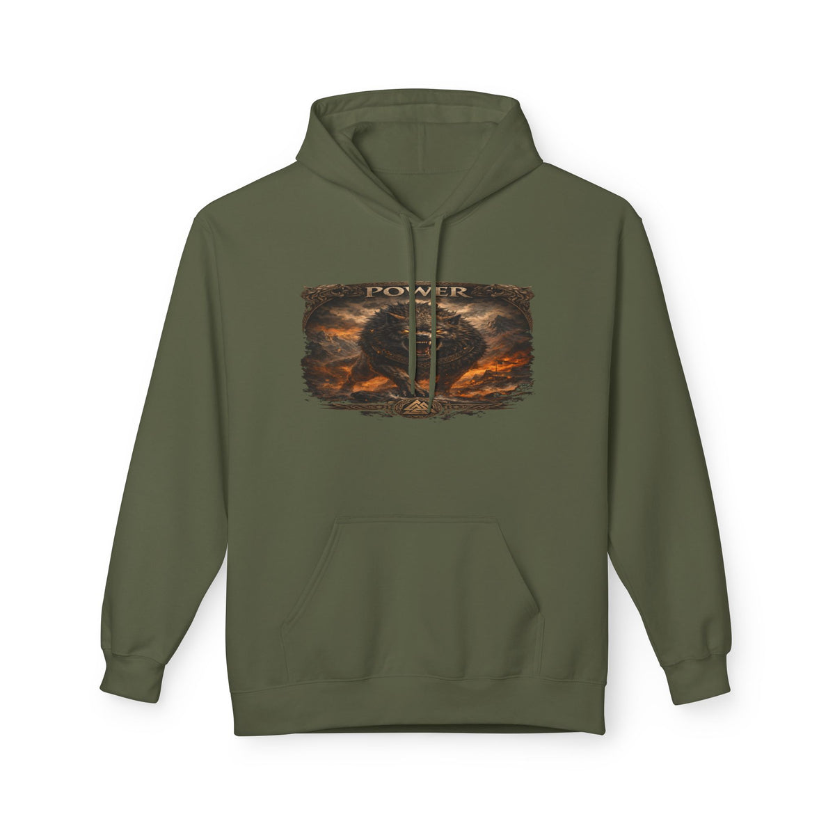 Fenrir is undoubtedly the strongest and most powerful wolf of all -Hoodie – Adventure Outdoors Pullover