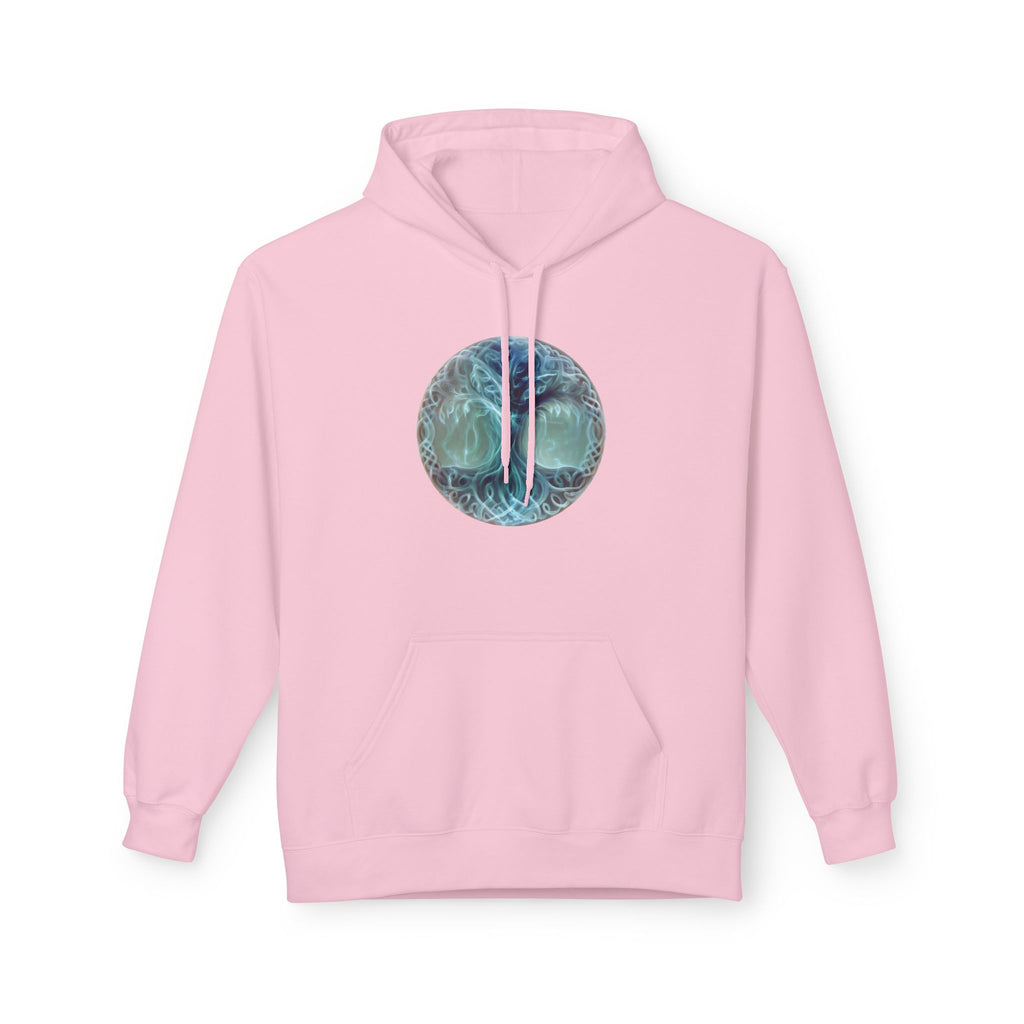Yggdrasil tree of life-Cotton Hoodie — Ethereal Sea Skull Graphic Hoodie
