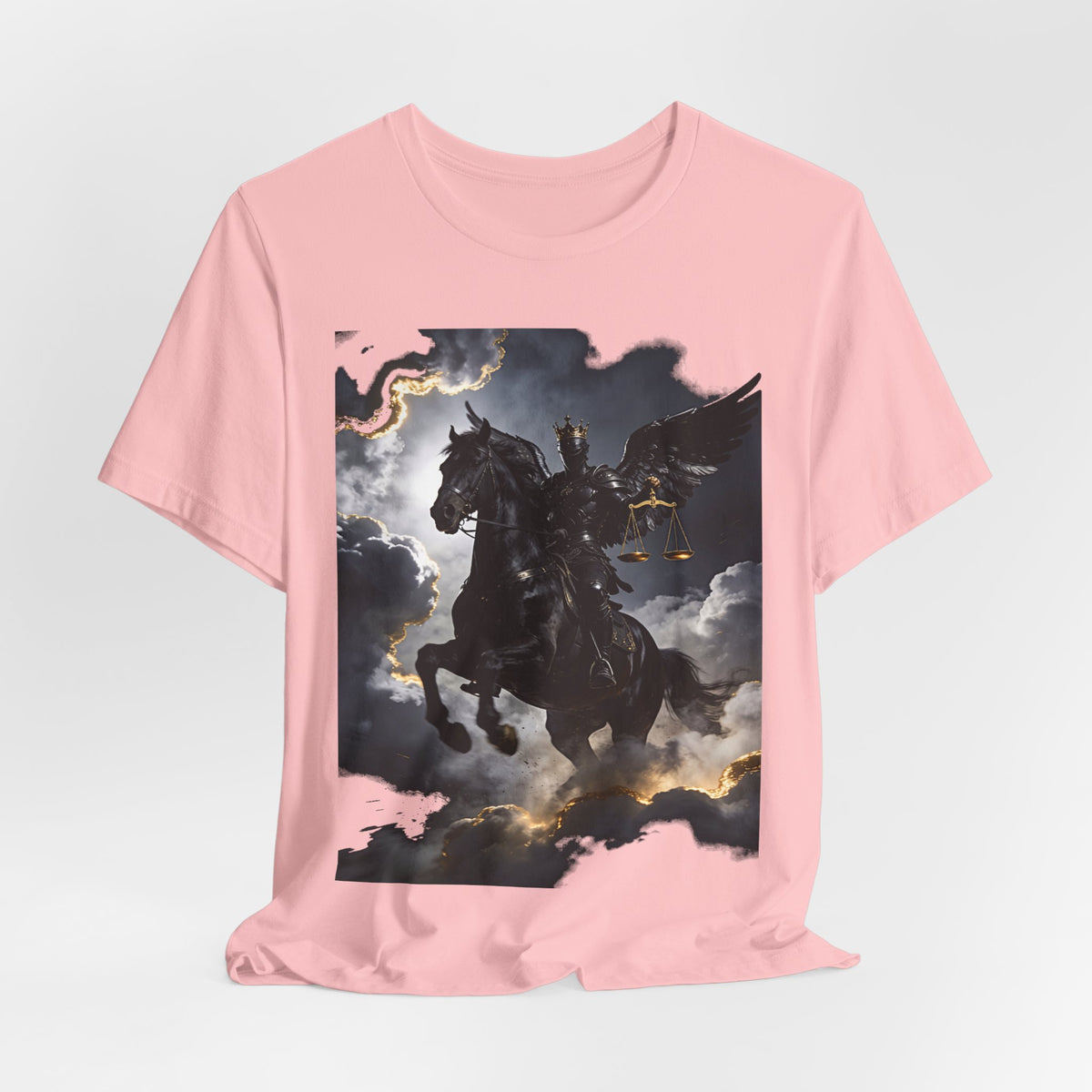 The black horse from Revelation 6:5-6 One of four T-shirt