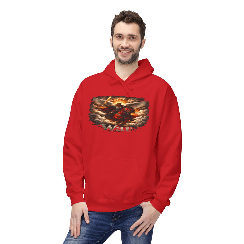 The red horse from Revelation 6:3-4 the horseman of war the second seal opened by the Lamb if God- Graphic Pullover