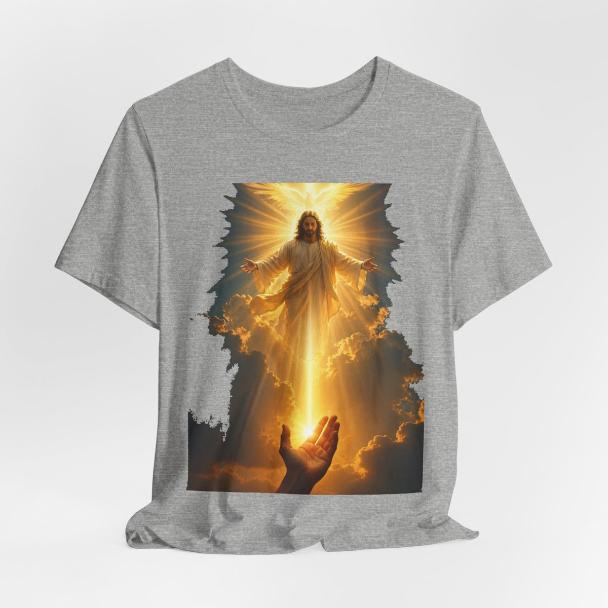 Jesus Ascension T-Shirt — Radiant Savior Graphic Tee