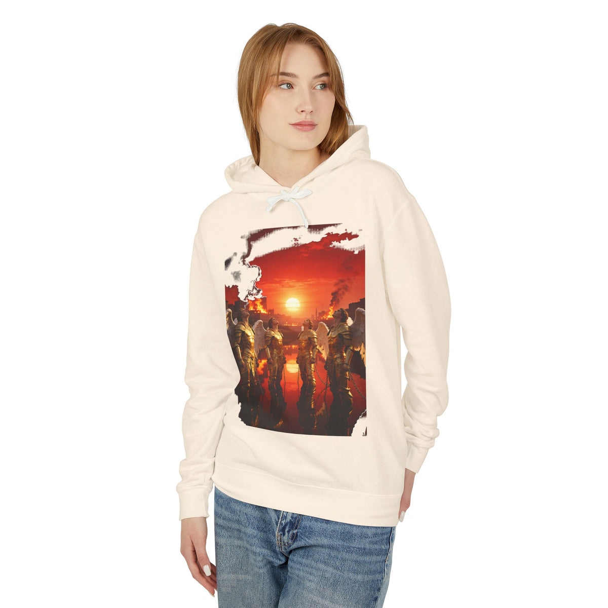 Revelation 9 reveals four fallen angels bound in the Euphrates River Graphic Pullover