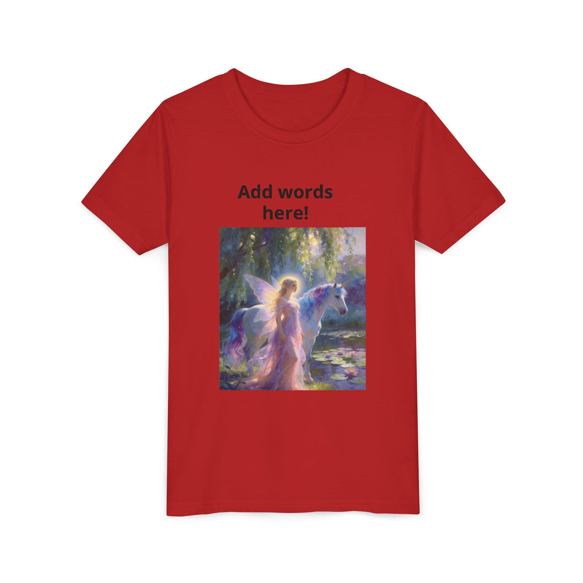 DYI your own Youth Tee —  (Custom Text Option)