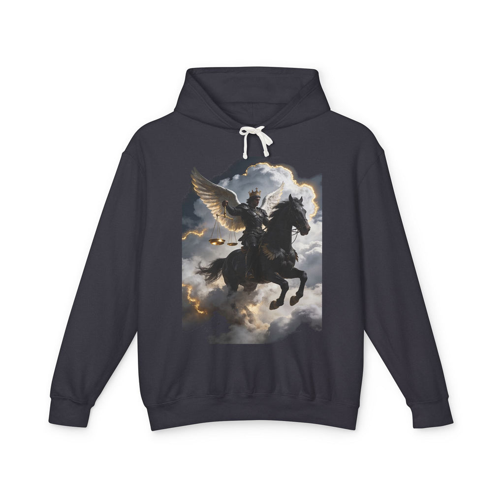 The black horse from Revelation 6:5-6-hoodie!