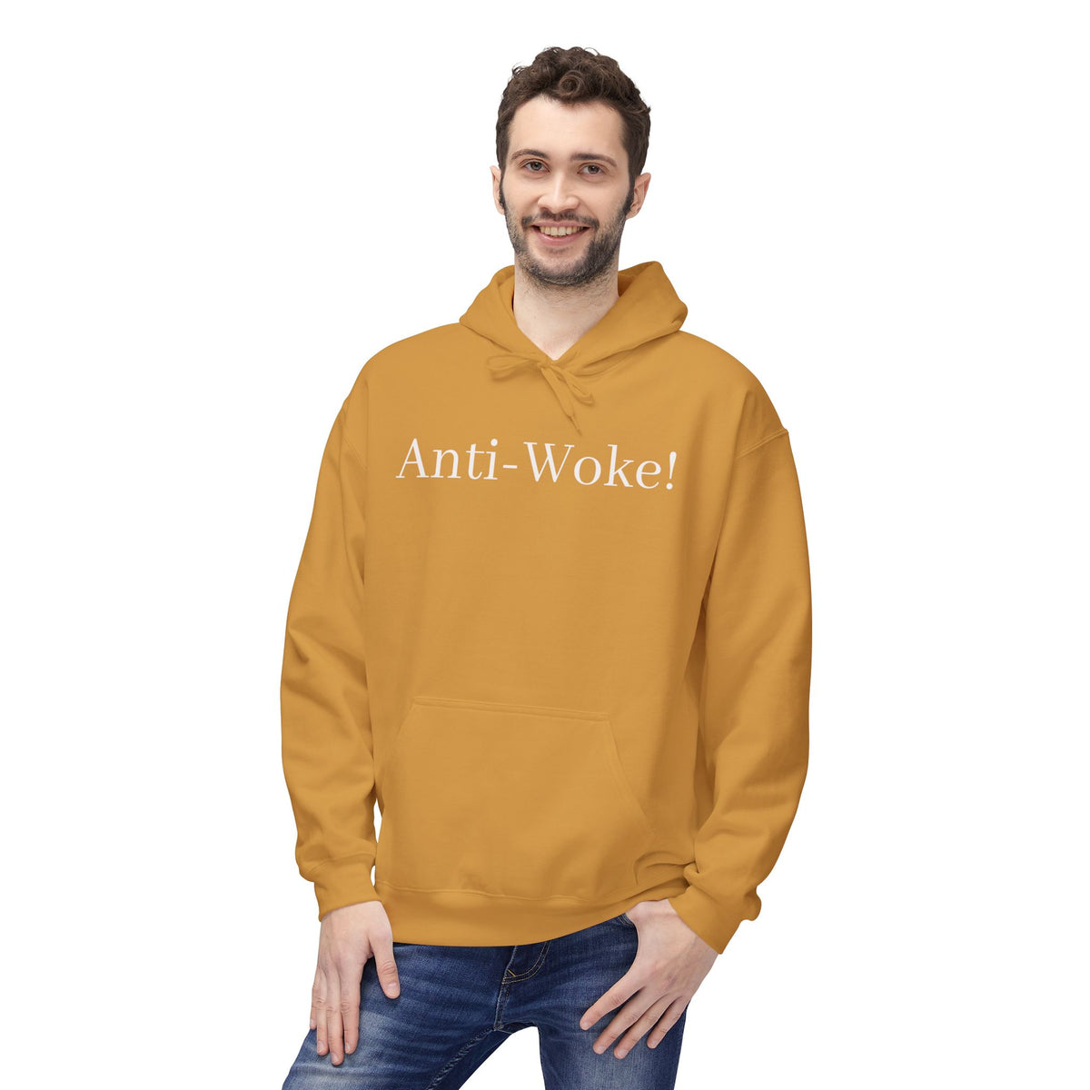 Anti-Woke Softstyle Fleece Hoodie
