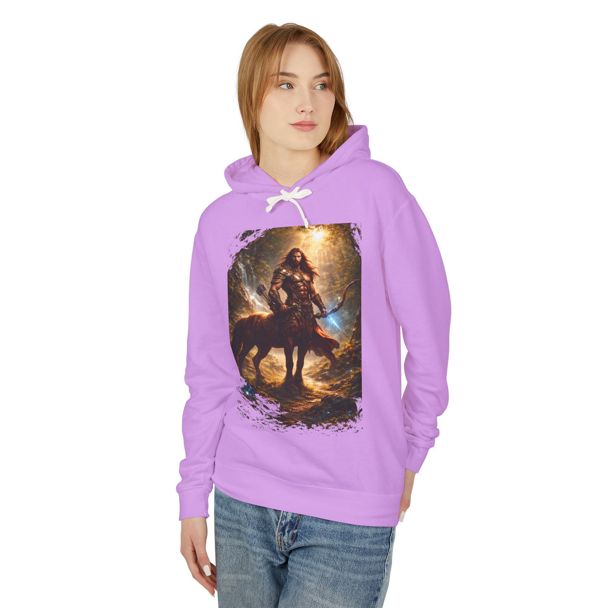 Centaur Graphic Hoodie — Norse Myth Fantasy Pullover