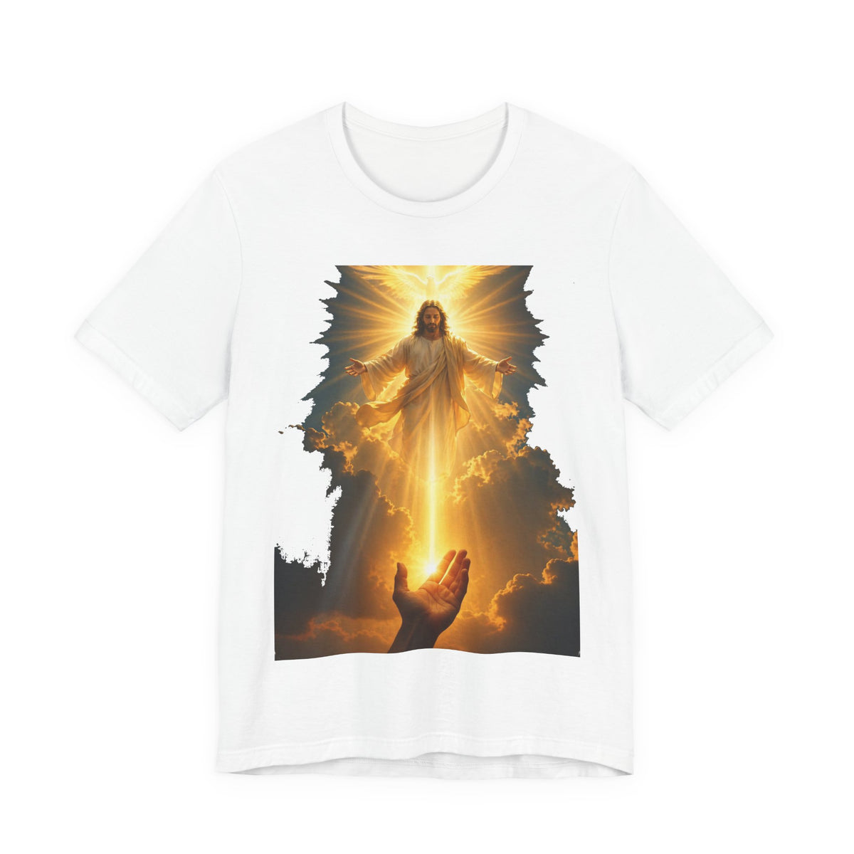 Jesus Ascension T-Shirt — Radiant Savior Graphic Tee