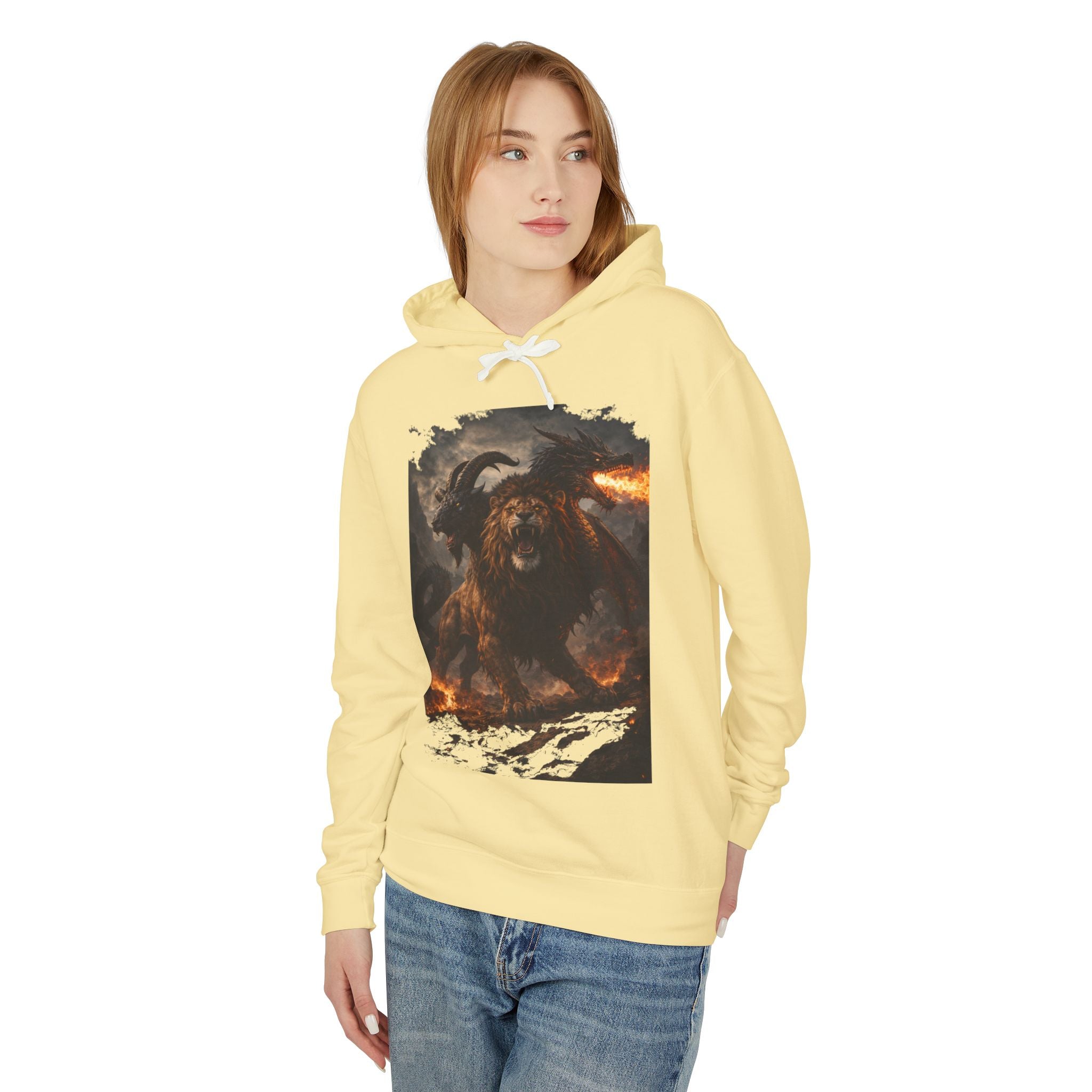 Chimera is one of the most fascinating creatures in Greek mythology-Graphic Sweatshirt