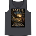 Faith Gives Us Wings Tank Top — Isaiah 40:31 Eagle Christian Tank