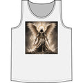 Angel Warrior Graphic Tank Top — Gothic Concert Band Tee