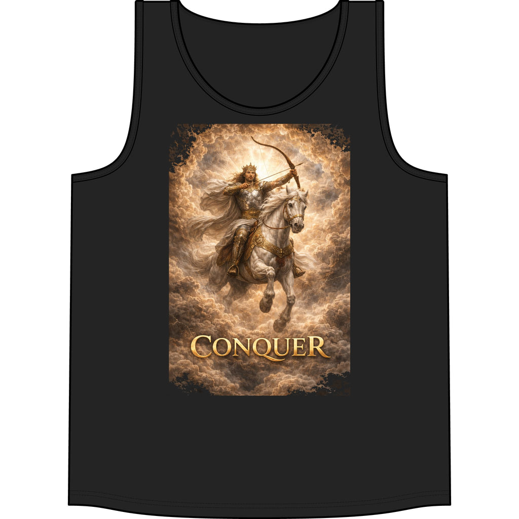 Conquer Warrior The pale rider Tank Top — Mythic Archer Graphic Tank