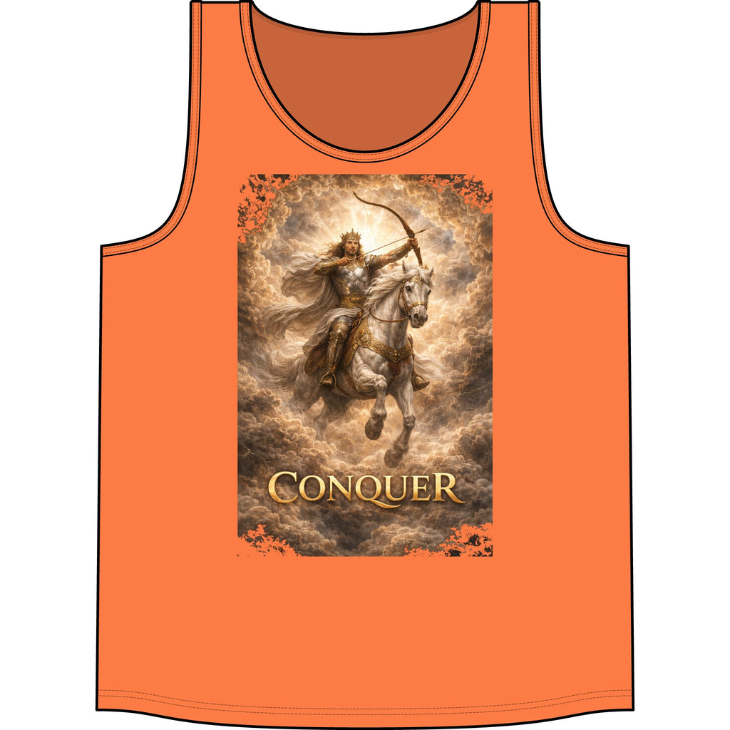 Conquer Warrior The pale rider Tank Top — Mythic Archer Graphic Tank