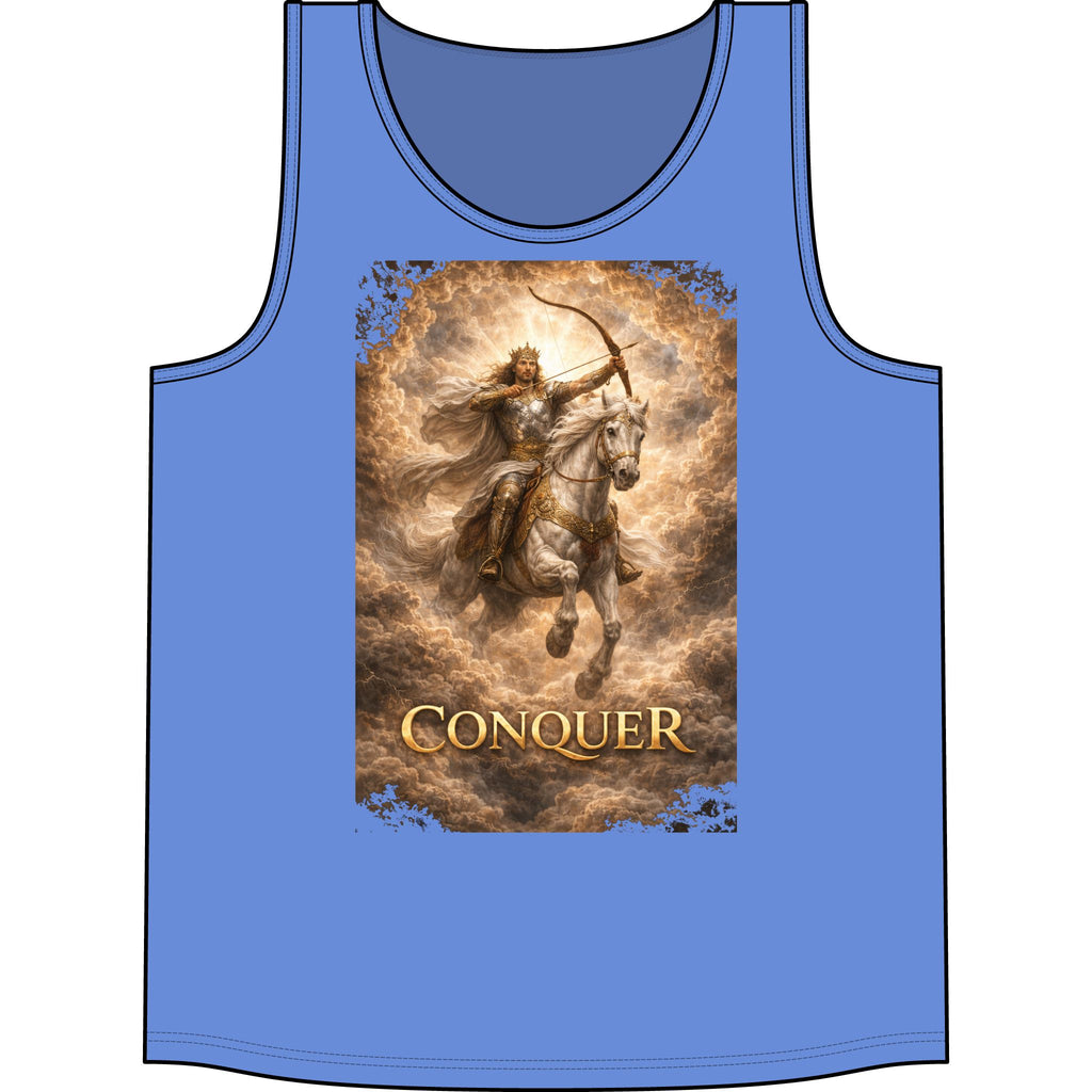 Conquer Warrior The pale rider Tank Top — Mythic Archer Graphic Tank