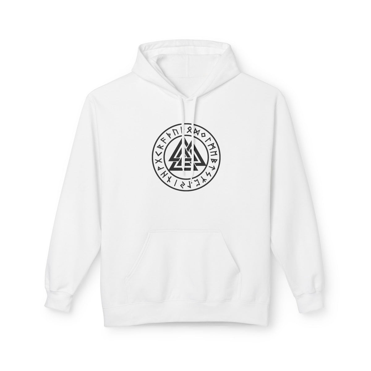 Valknut Rune Hoodie — Norse Viking Symbol for the slain warrior