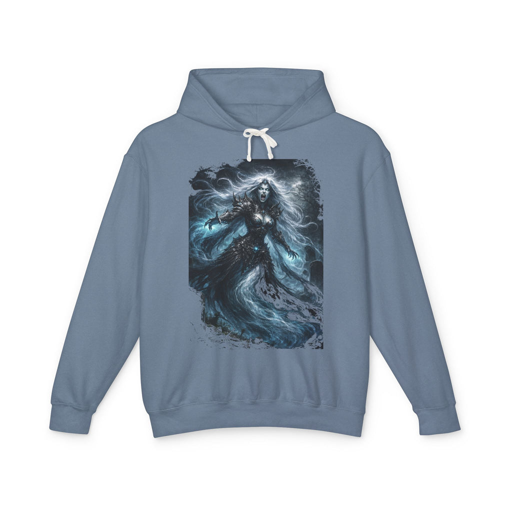 Gorgon  Hoodie — Mystic Sea Witch Graphic Hooded Sweatshirt