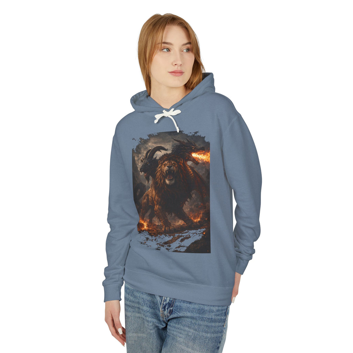 Chimera is one of the most fascinating creatures in Greek mythology-Graphic Sweatshirt