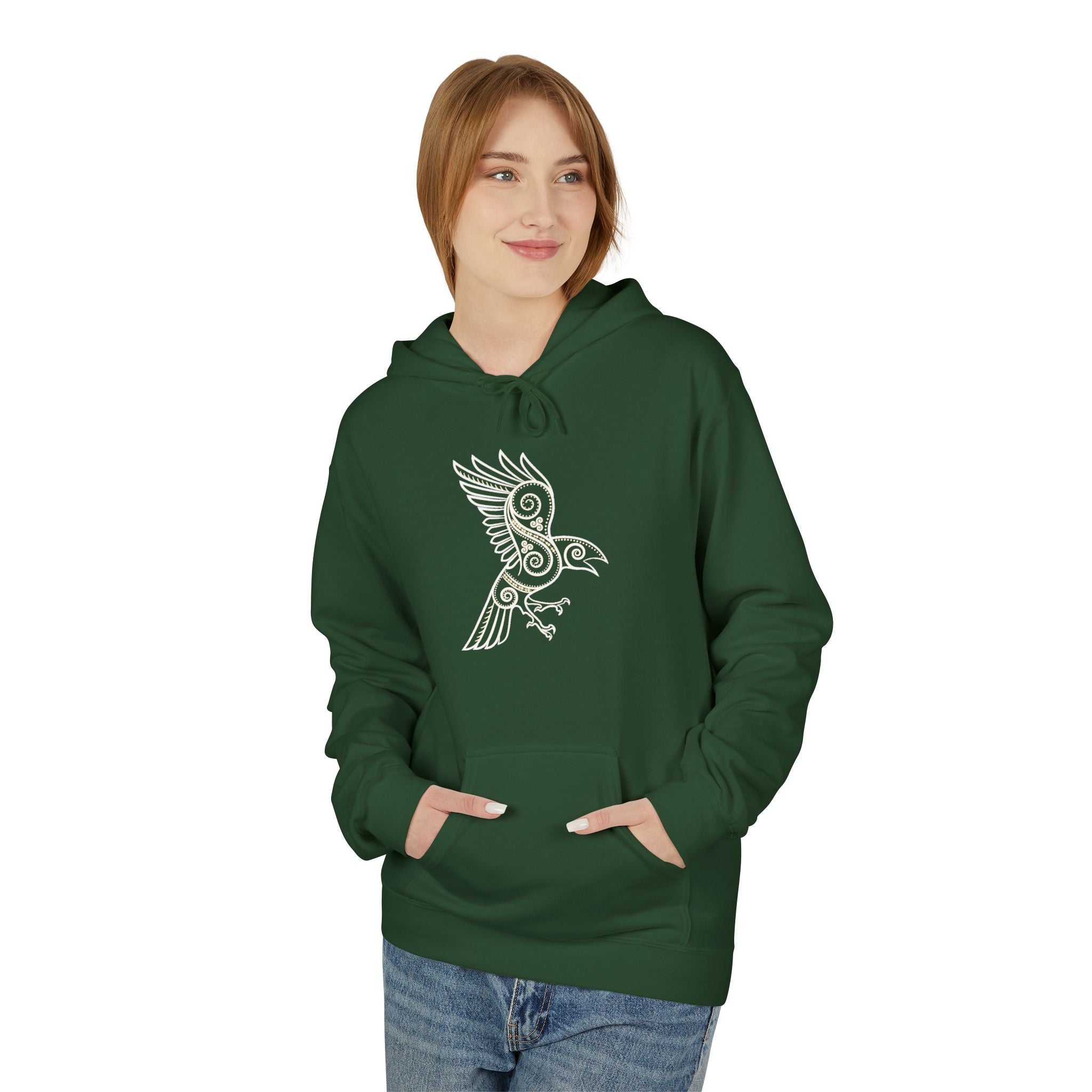 The Raven – Odin’s Messengers-Hoodie