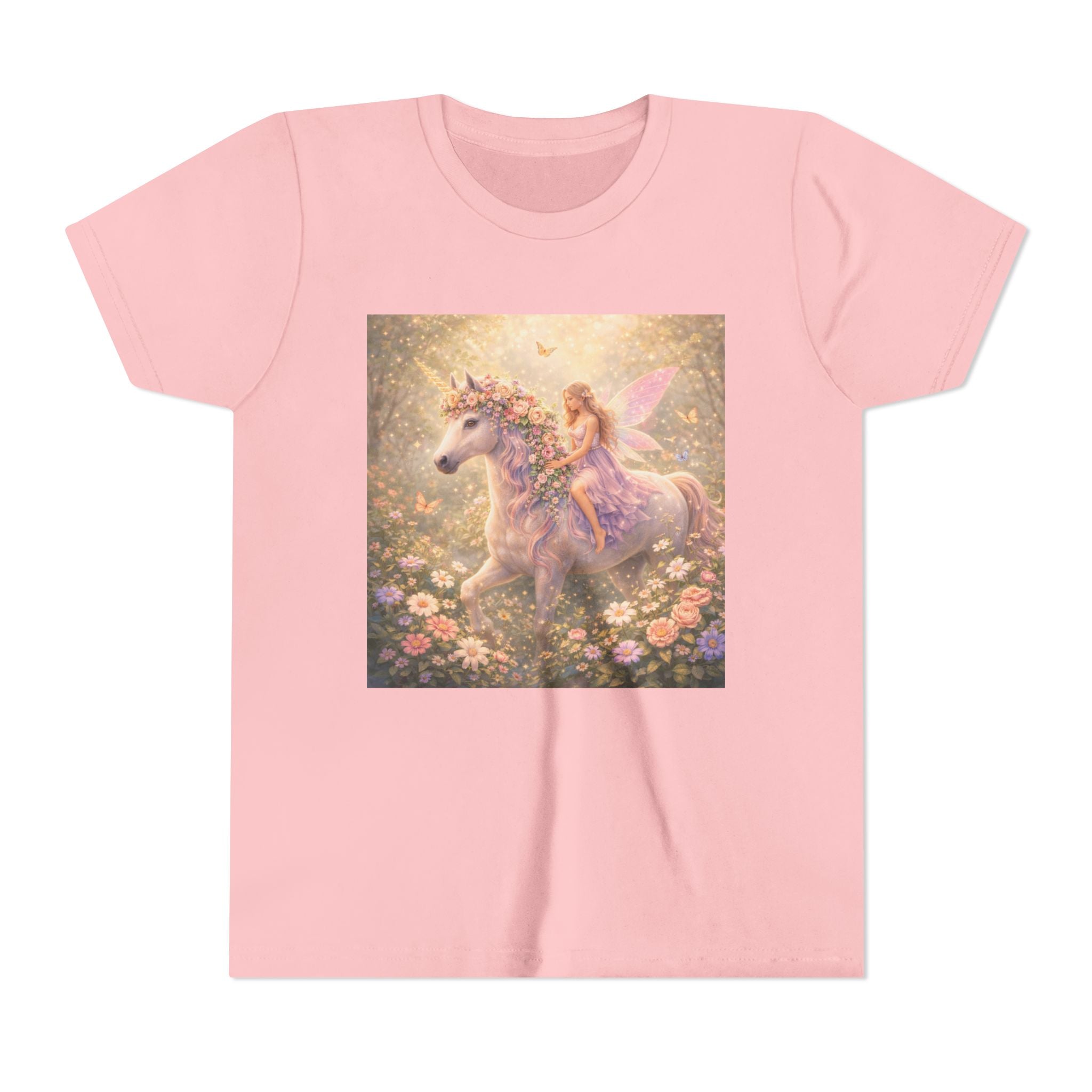 Youth Tee — Magical Unicorn Fairy Ride Kids T‑Shirt