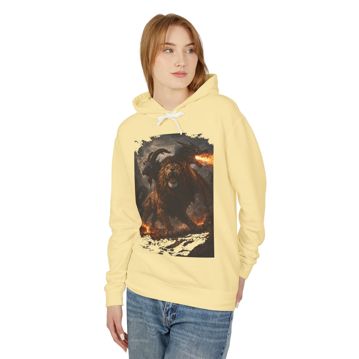 Chimera is one of the most fascinating creatures in Greek mythology-Graphic Sweatshirt