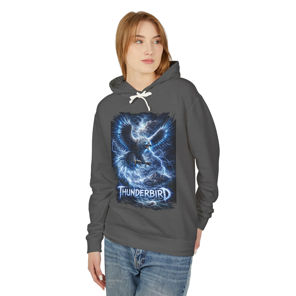 Thunderbird Lightning Hoodie — Electric Eagle Graphic Sweatshirt