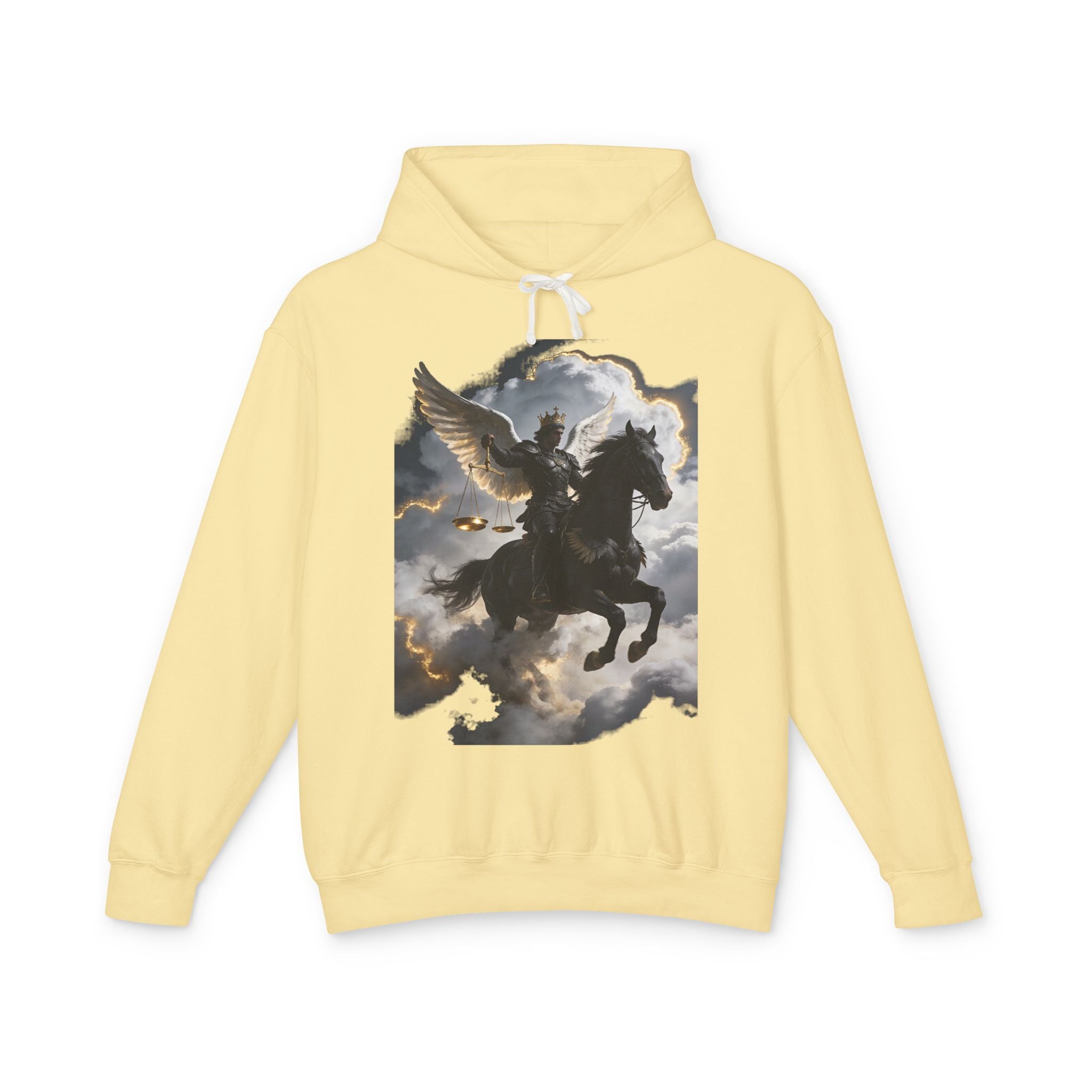 The black horse from Revelation 6:5-6-hoodie!