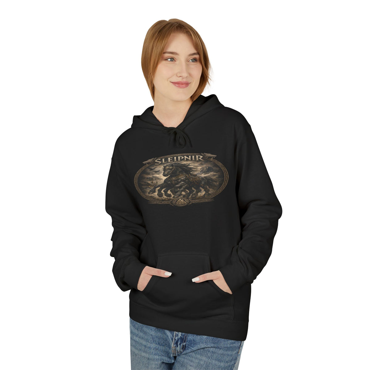 Sleipnir – Odin’s Eight-Legged Horse Graphic Pullover