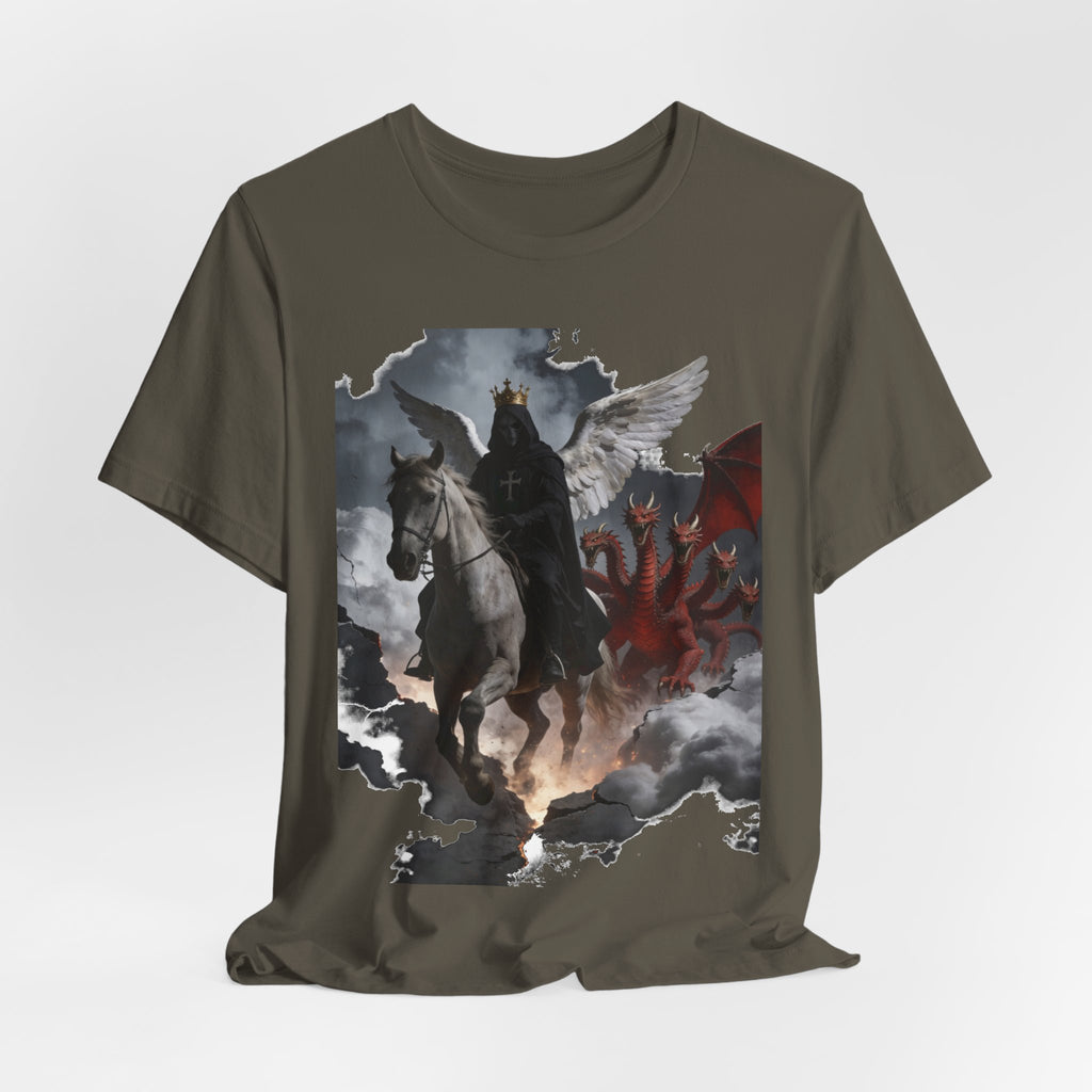 The Pale horse from Revelation 6:7-8! In the end of times! Jesus Second coming!-T-shirt
