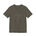 Guaediand Angel Wings Tee — Gothic Guardian Angel Short Sleeve Shirt