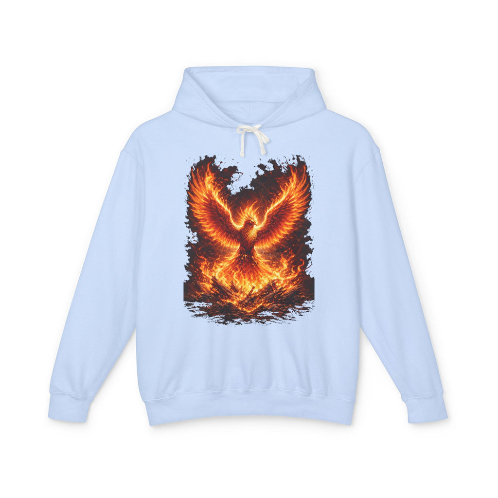 Phoenix Fire Hoodie – Flaming Phoenix Graphic Hooded Sweatshirt