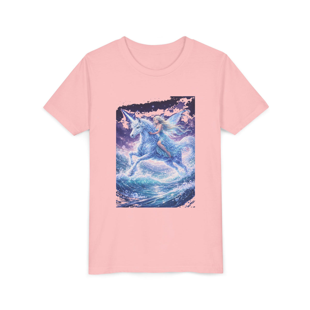 Youth Tee — Magical Unicorn Rider Fantasy Shirt