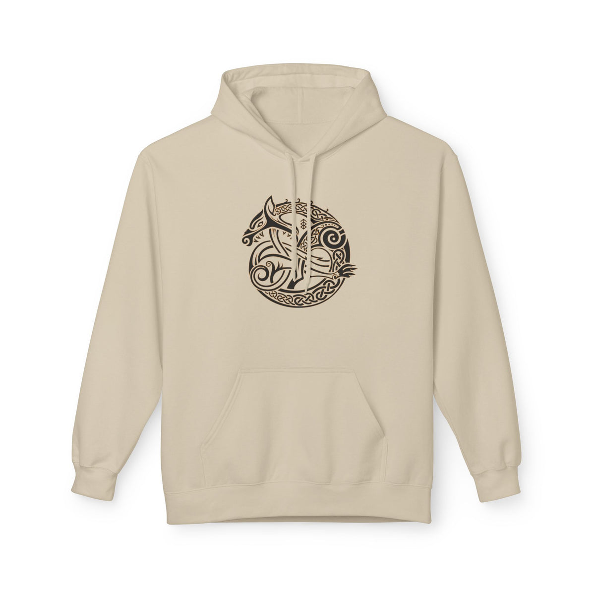 The Wolf – A Symbol of Power, Destruction, and Loyalty-Hoodie