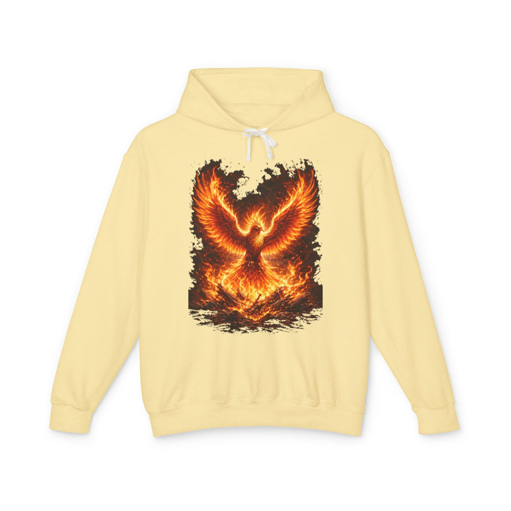 Phoenix Fire Hoodie – Flaming Phoenix Graphic Hooded Sweatshirt