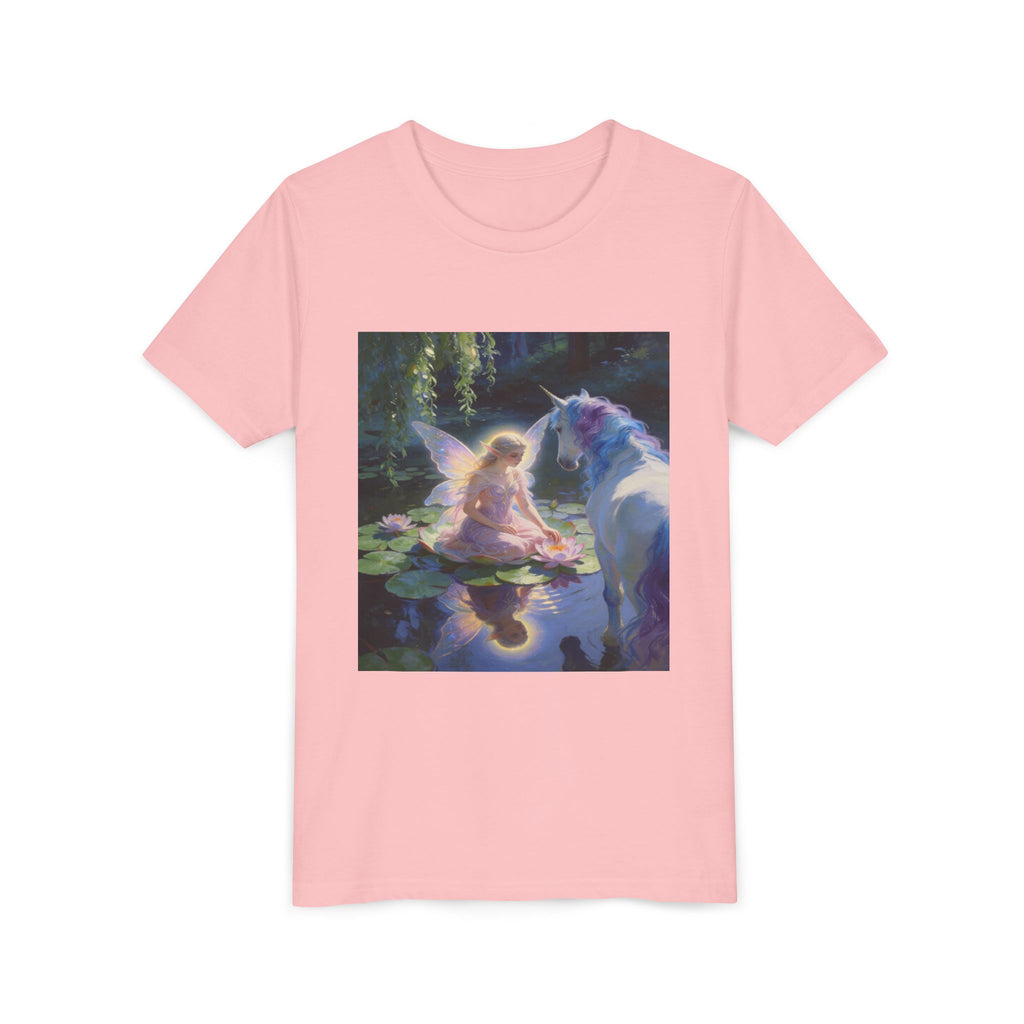 Youth Tee — Fairy and Unicorn Magic Print