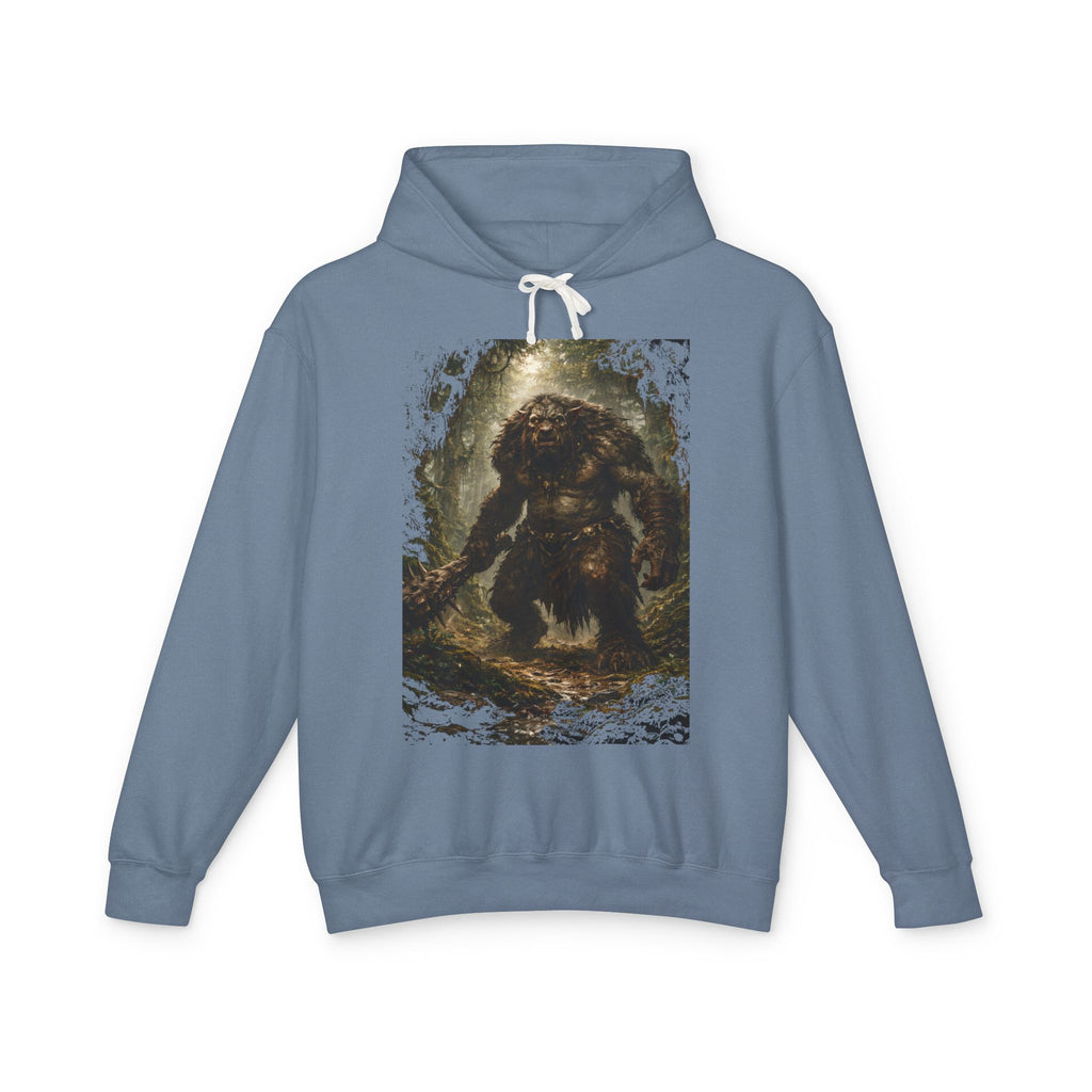 Cryptid Monster Hoodie – Vintage Forest Troll Graphic Sweatshirt