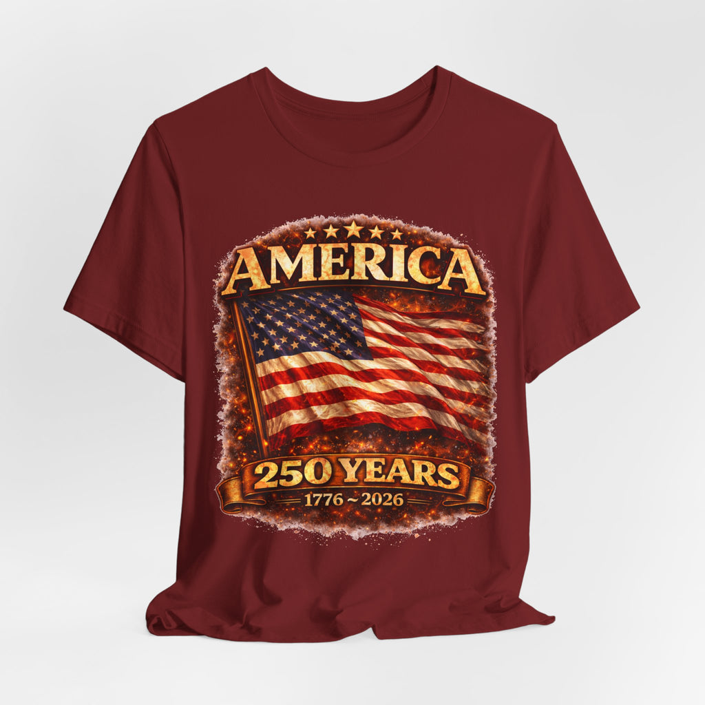 USA 250 years  Short Sleeve Tee