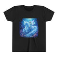 Magical Blue Unicorn & Fairy Youth T-Shirt – Enchanted Fantasy Tee for Kids