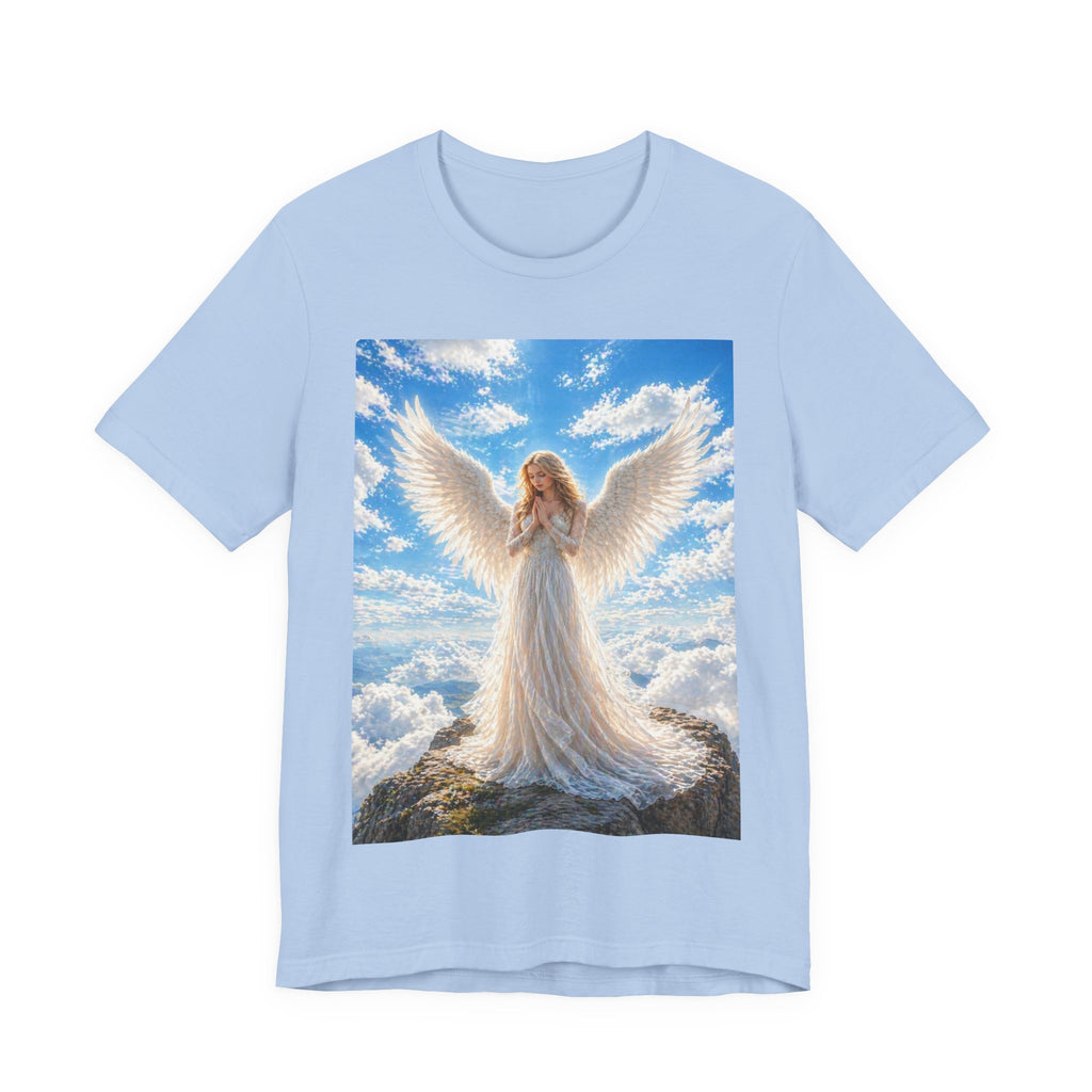 Angel Wings T-Shirt — Serene Guardian Angel Graphic Tee