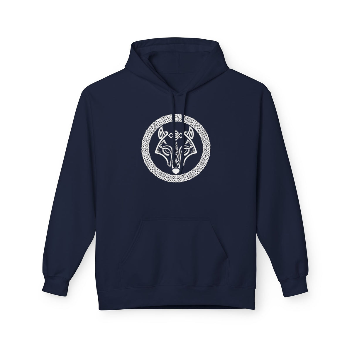 Wolf Knot Celtic Hoodie — Norse Viking Tribal -The Wolf – A Symbol of Power, Destruction, and Loyalty