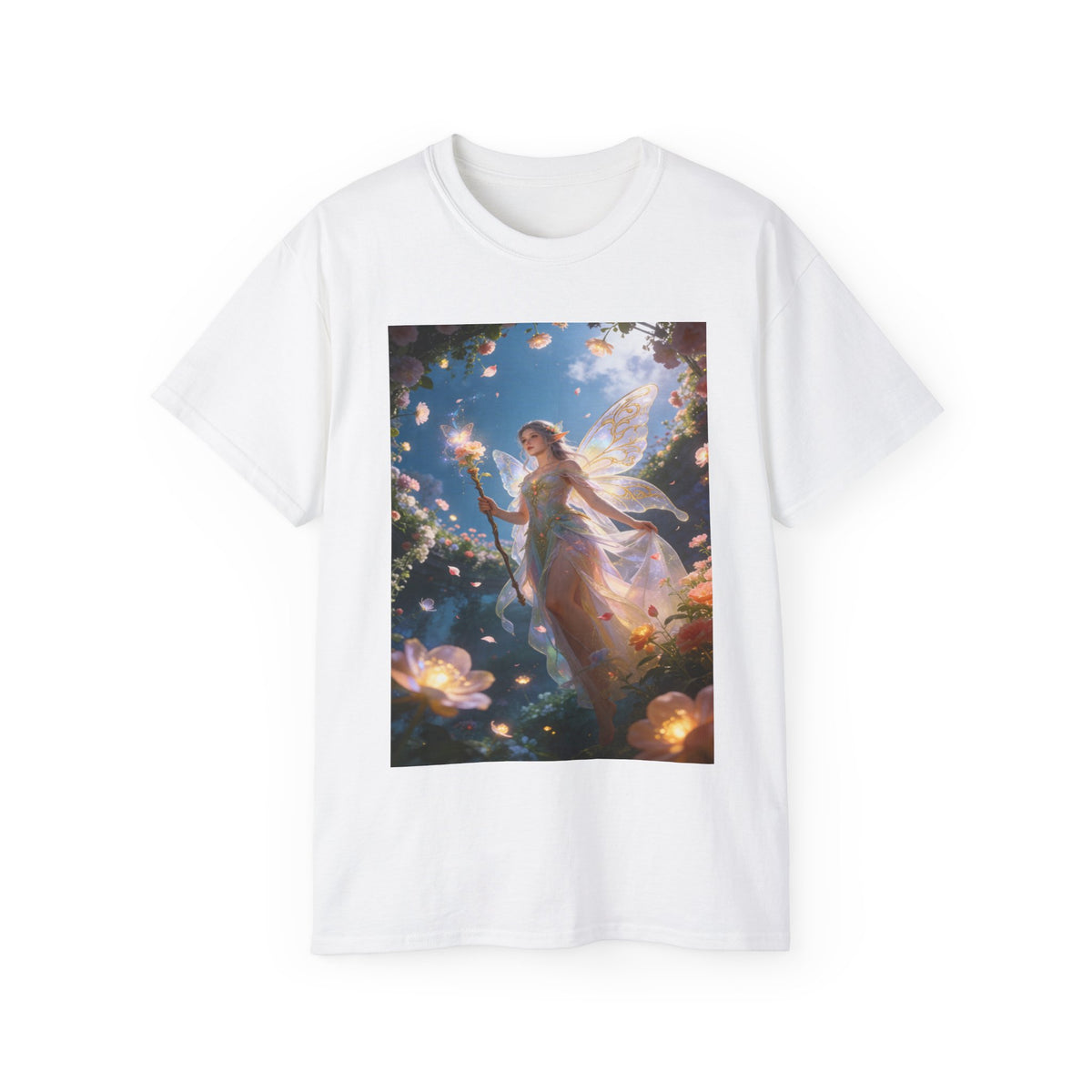 Fairy Garden Cooron T‑Shirt — Enchanted Light Fairy Tee