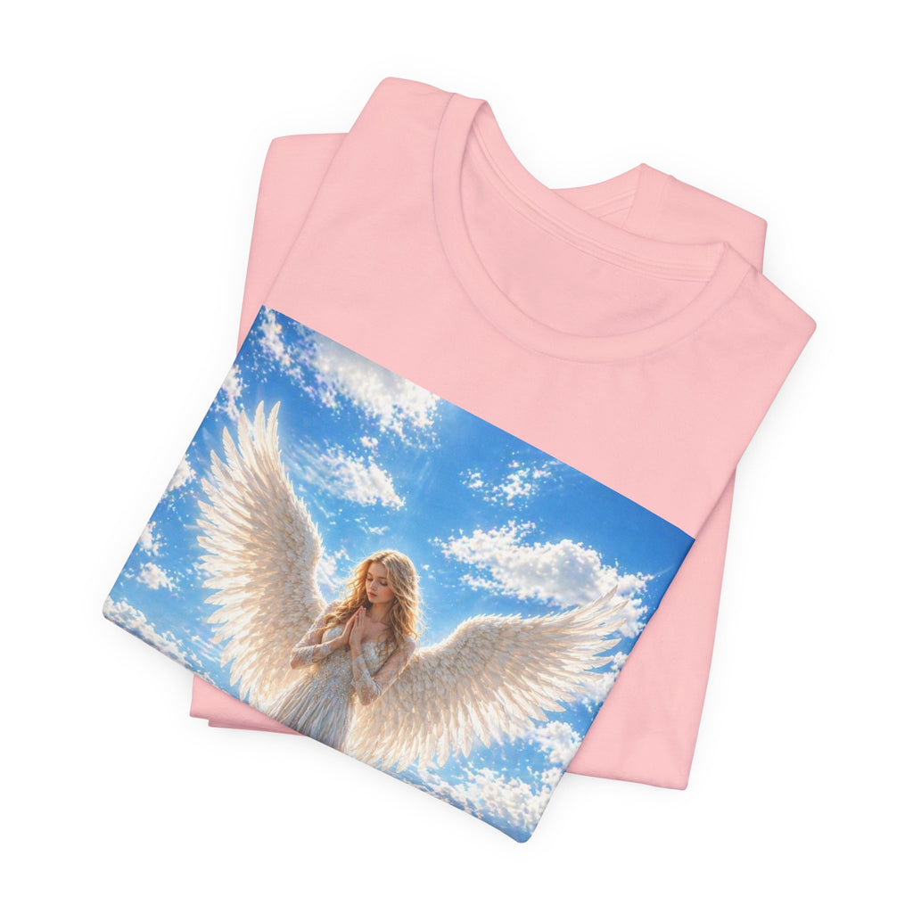 Angel Wings T-Shirt — Serene Guardian Angel Graphic Tee