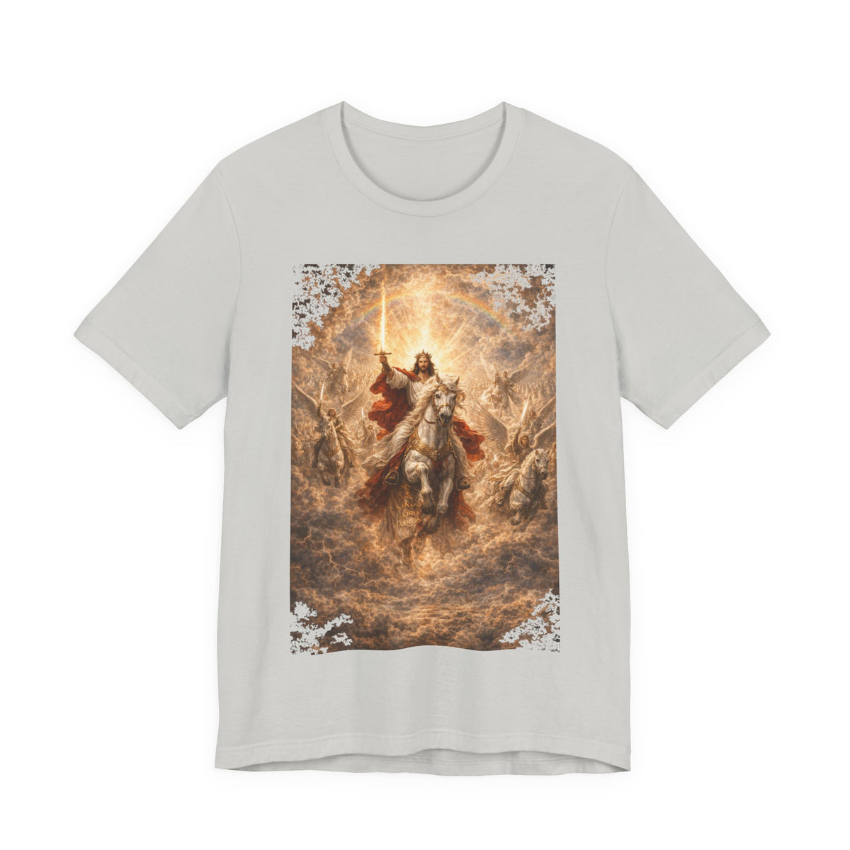 Revelation 19:11-21 Christian Jesus on White Horse T‑Shirt — Resurrection / Second Coming Graphic Tee Revelation
