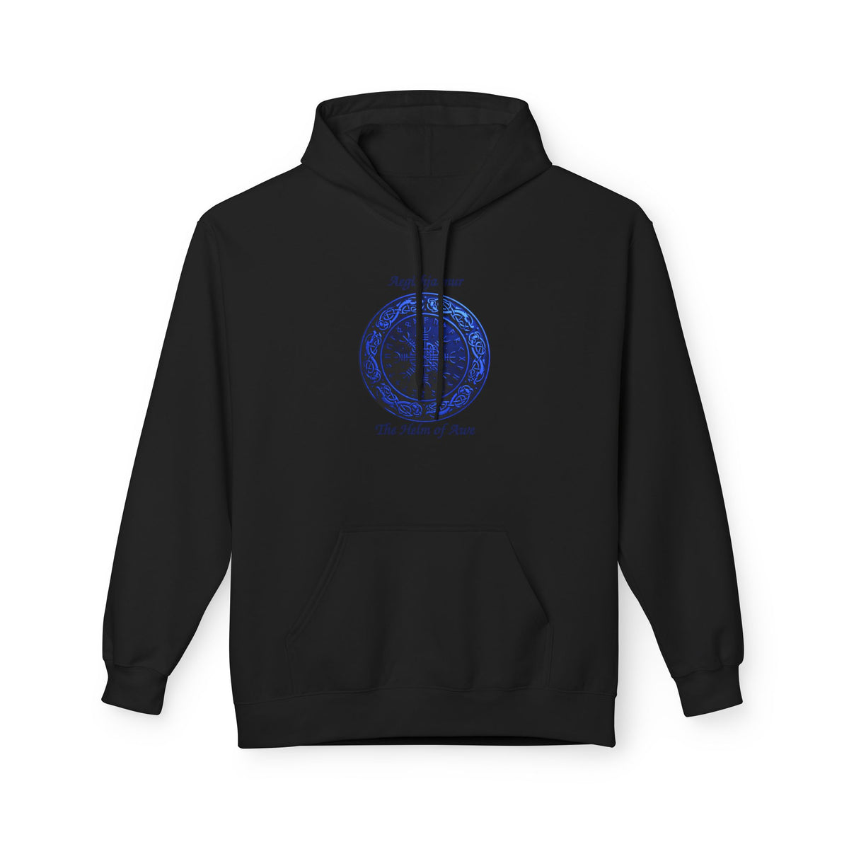 Aegishjalmur The Helm of Awe and Terror –Viking symbol of protection-  Hoodie —