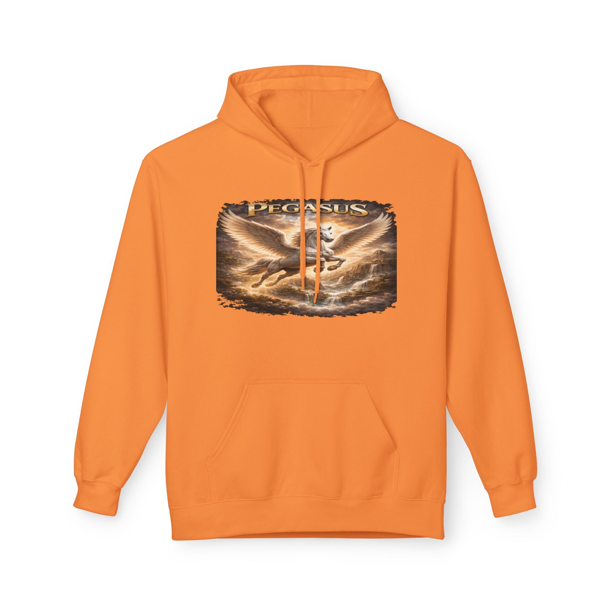 Pegasus Mythic Hoodie — Vintage Flying Horse Graphic